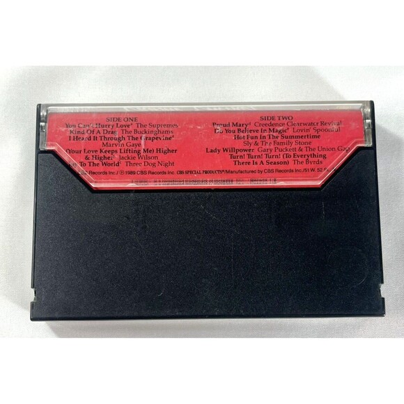 60's And 70's' Classics Volume 1 Cassette Tape Shell TESTED - Picture 3 of 9